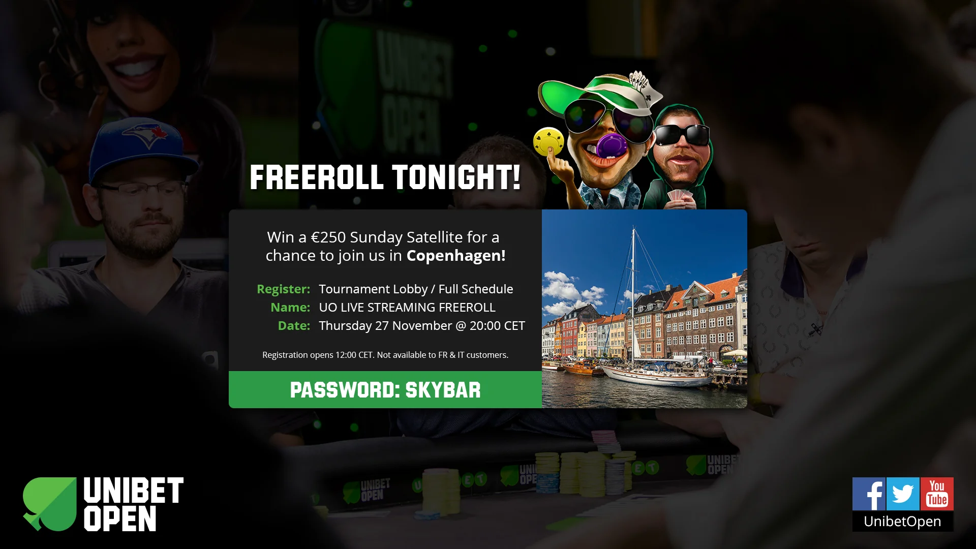 New Unibet Open Logo